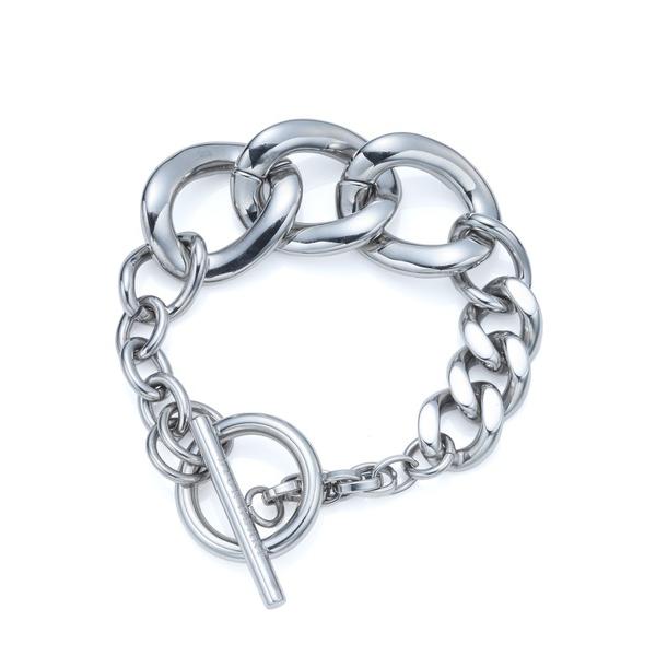 ブレスレット 「限定展開」“LH-1”ミックスリンクチェーンブレスレット/サージカルステンレス（金属...