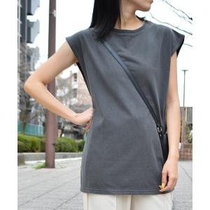 tシャツ 「spiritoso」ピグメント フレンチスリーブTシャツ メンズ レディース