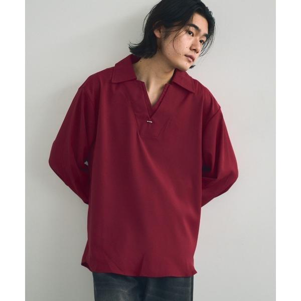 ポロシャツ Skipper long sleeve pullover shirt / スキッパーロン...