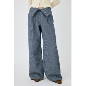 ジーンズ デニム デニムパンツ CORSET DESIGN BAGGY レディース