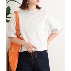 tシャツ 半袖 Spiritoso コットン無地ベーシック半袖ショート丈Tシャツ レディース