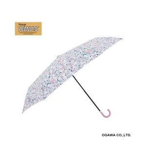 折りたたみ傘 ピーナッツ雨傘/折畳傘/スヌーピービンテージ(いっぱい) OGW レディース