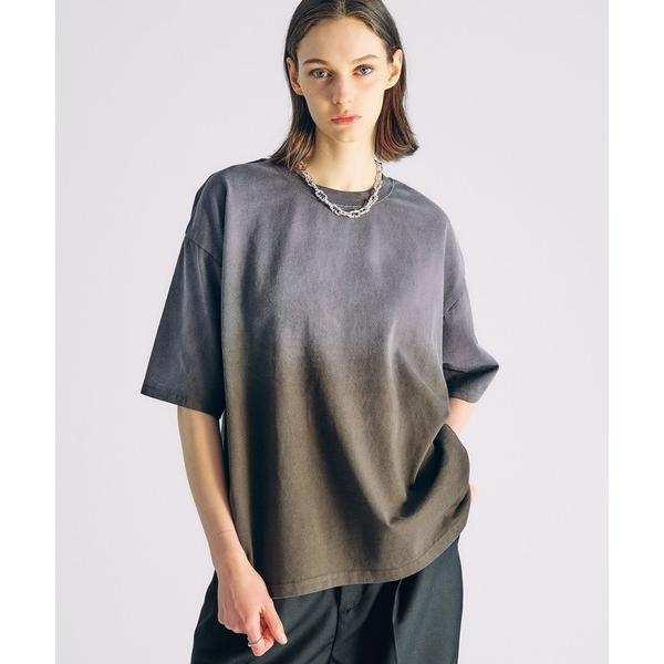 tシャツ GRADATION SULFUR DYE T-SHIRT/グラデーションサルファーダイTシ...