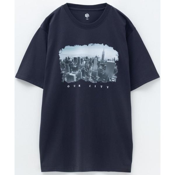 tシャツ T-GRAPHICS フォトプリント半袖Ｔシャツ メンズ レディース