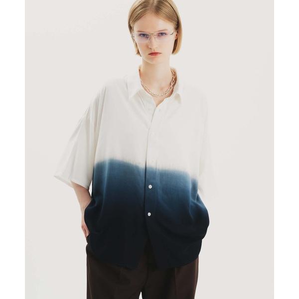 シャツ GRADATION HALF SLEEVE SHIRT/グラデーションハーフスリーブシャツ ...