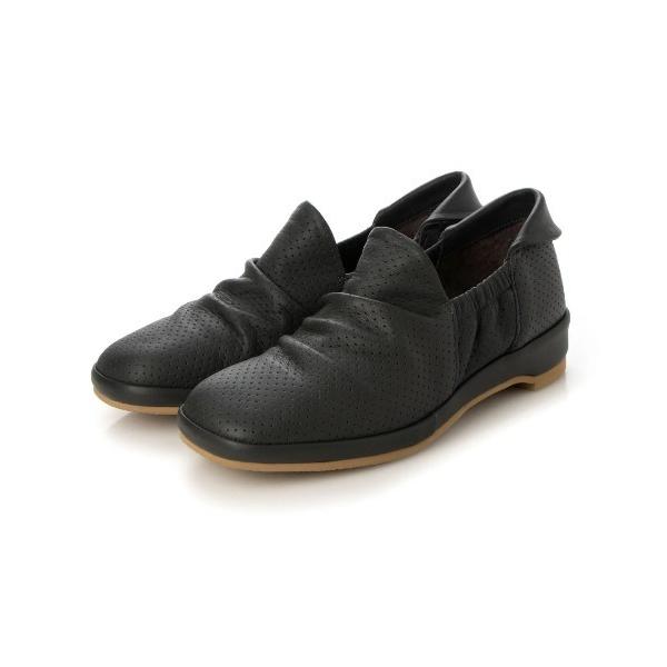 バレエシューズ パンプス 「軽量」パンチングフラットシューズ