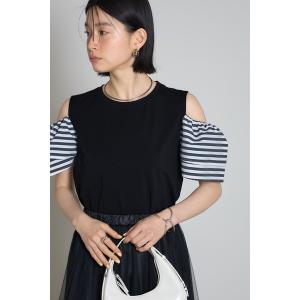 deux amour バックリボンノースリトップス＋ショーパンセットアップ