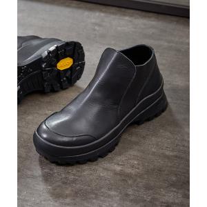 PADRONE（パドローネ） スリッポン パドローネ / FRONT GORE SHOES