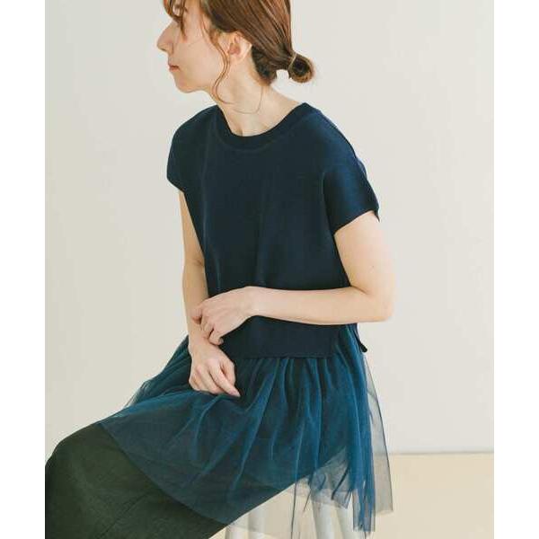 ニット セーター ソウバリチュールドッキングニット レディース