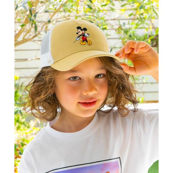 キャップ 帽子 ディズニー 刺繍メッシュ キャップ 0481 キッズ 子供 男の子 女の子