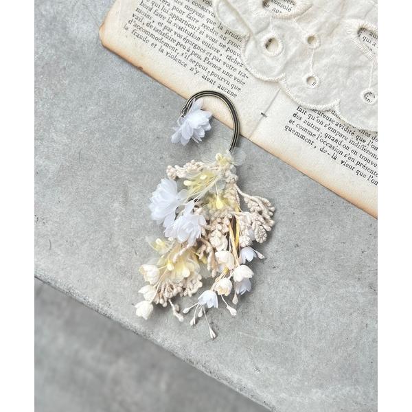 イヤーカフ スズランの花束イヤーフック レディース