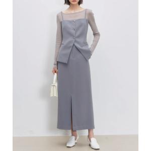 セットアップ キャミビスチェ×タイトスカートSET レディース