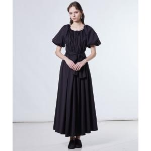 Sov.　ソブ　オリジナルシフォンプリントプリーツスカート　花柄　黒　36 Sov. / フラワーシフォンプリーツスカート BOTTOMS Night STORE