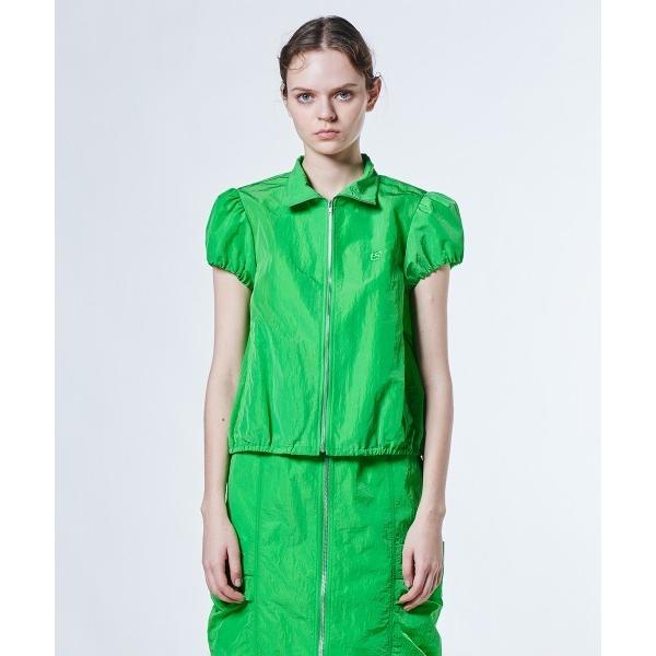 ブルゾン アウター グロッシータフタジャケット レディース