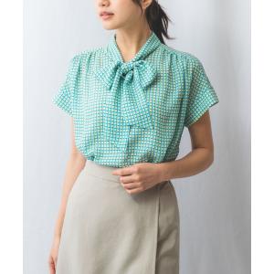 NARACAMICIE（ナラカミーチェ） ブラウス シャツ 半袖 「NARACAMICIE 