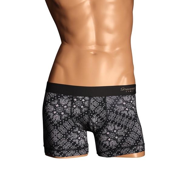 ボクサーパンツ Gravevault グレイブボールト Bandana メンズ ショート ボクサーパ...