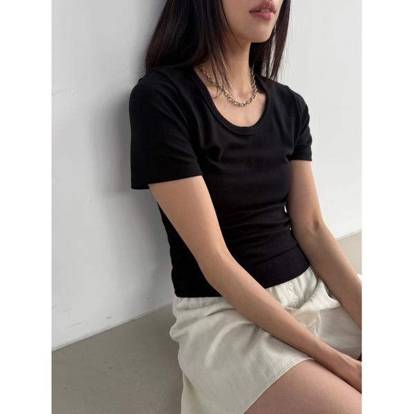 tシャツ 「DIDOT.」2サイズ展開｜オリジナルセミUネックT レディース