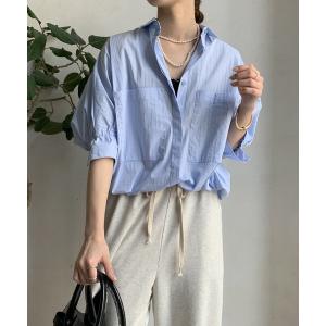 ブラウス シャツ 「WEB限定」キャンディースリーブブラウス レディース