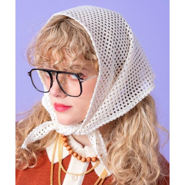 an meets zakka メッシュバブーシュカ