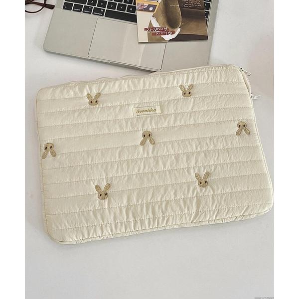 スマホケース Liaa/花 リボン うさぎ柄 PCケース11インチ/13インチ A18601