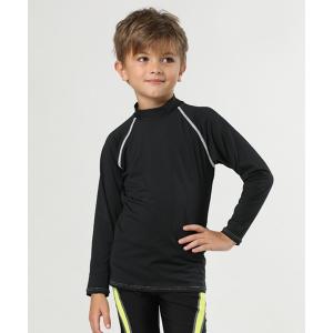 ラッシュガード キッズ ハイネック 長袖 ラッシ...の商品画像