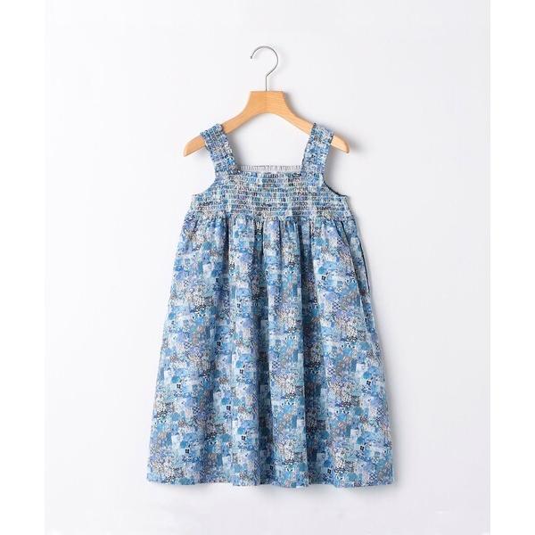 ワンピース SHIPS KIDS:80〜90cm / リバティ ノースリーブ ワンピース キッズ 子...