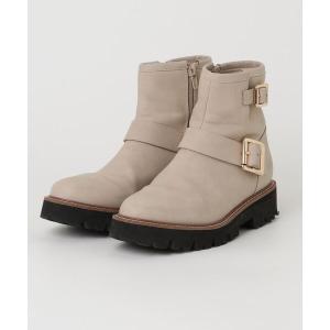 「Mazell」 ショートブーツ 36 ベージュ レディース