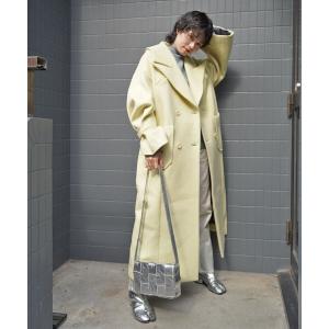 「MECRE」 コート S イエロー レディース