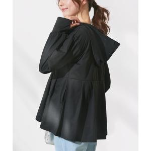 uvカット パーカー 冷感 「UV/接触冷感」フレアパーカー レディース