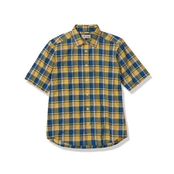 シャツ ＣシールドプレザントシャツＳＳ メンズ