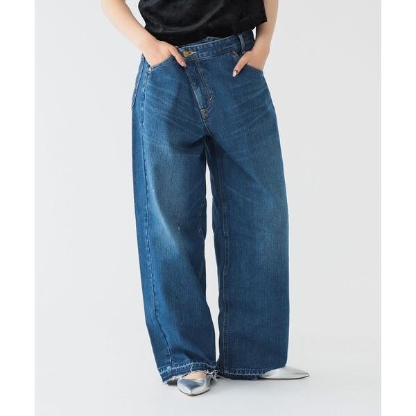 ジーンズ デニム デニムパンツ 「別注」Lee × maturely / デニム アシメ パンツ レ...