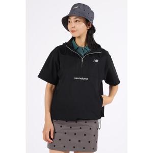 「new balance golf」撥水 防風 ハーフジップ プルオーバー フーディー (WOMENS) レディース