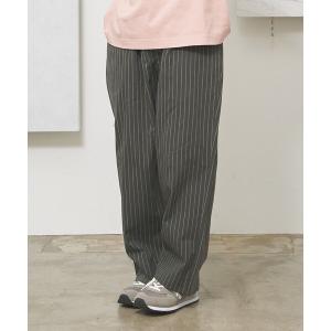 LOEFF（ロエフ） パンツ 「LOEFF」コットン サテン バギーパンツ MEN'S