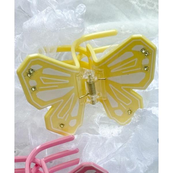 ヘアクリップ 蝶々ヘアクリップ