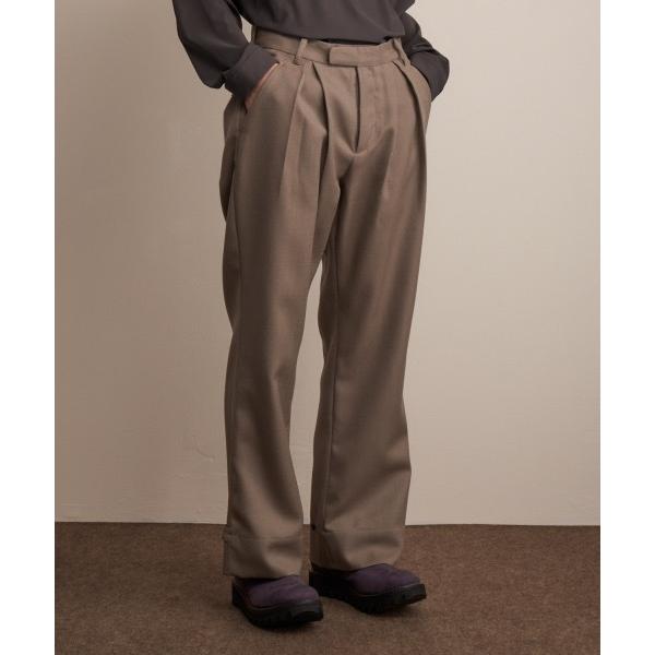 「TROVE」 スラックス 1 グレイッシュベージュ メンズ