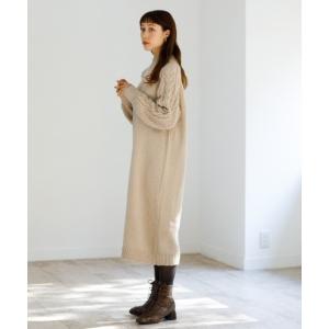 「koe」 ニットワンピース FREE オフホワイト レディース