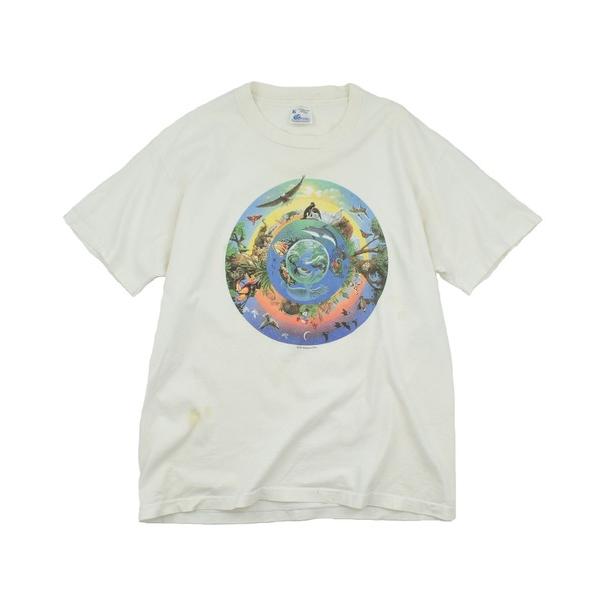 tシャツ 「ヴィンテージ古着」Human-i-Tees アニマルプリントTシャツ メンズ レディース