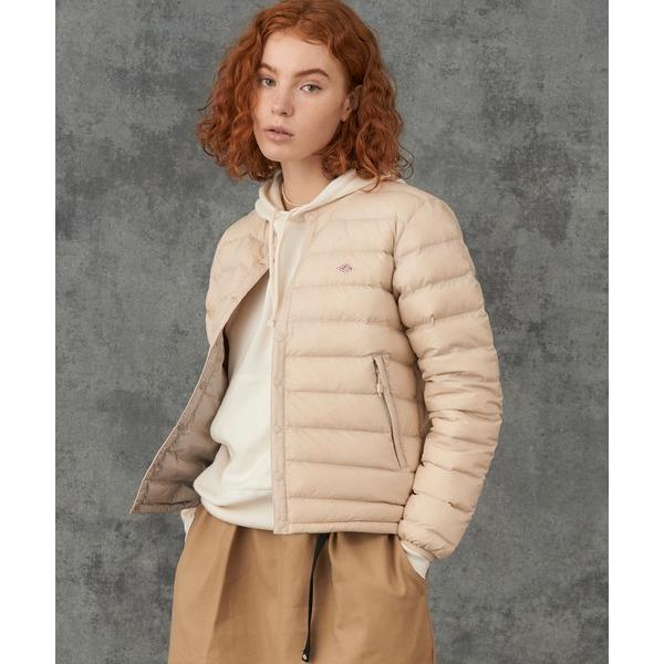 「DANTON」 ダウンジャケット MEDIUM オフホワイト レディース