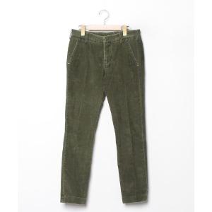 「ENTRE AMIS」 コーデュロイパンツ - グリーン メンズ