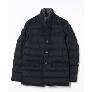 「HERNO」 ダウンジャケット - グレー メンズ