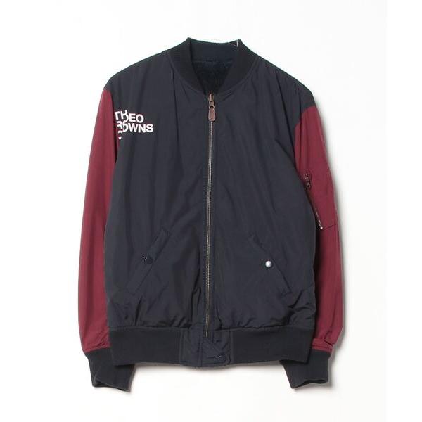 「RCWB」 ワンポイントブルゾン S ネイビー レディース