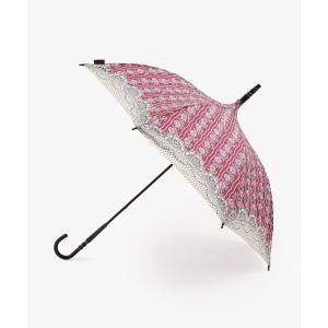 ANNA SUI（アナスイ） 傘 花柄プリント雨傘(長傘) レディース