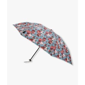 ANNA SUI（アナスイ） 折りたたみ傘 折り畳み 花柄プリント雨傘