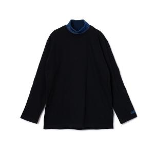 tシャツ GLITTER MOCK NECK L/S T-SHIRT レディース メンズ