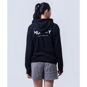 ラッシュガード 「Hurley/ハーレー」レディースラッシュガード　ラッシュフーディー　UPF50+　吸汗速乾　ファントム　PHNTM WAVE LO