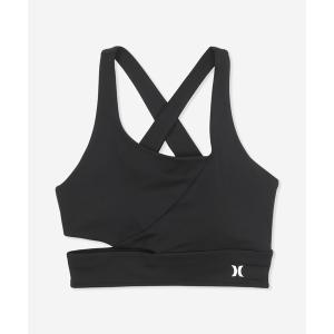 水着 「Hurley/ハーレー」レディース水着トップス　パット付き　ASM OVERLAP TOP レディース