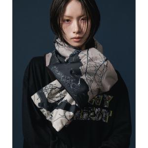 マフラー ストール PRINT PADDING MUFFLER レディース メンズ
