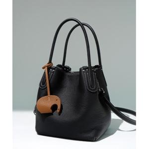 ショルダーバッグ バッグ 「 NiiNa / ニーナ 」高品質牛革  2way バケットレザーバッグ レディース