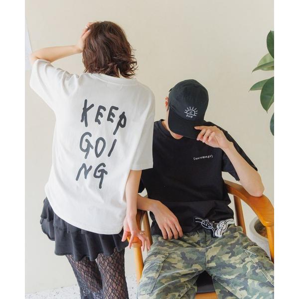 tシャツ 「UNISEX」ALAND×INAPSQUARE／プリントTシャツ レディース メンズ