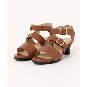 サンダル PEDALA（ペダラ） ヒールサンダル 3E 5.0cmヒール レディース